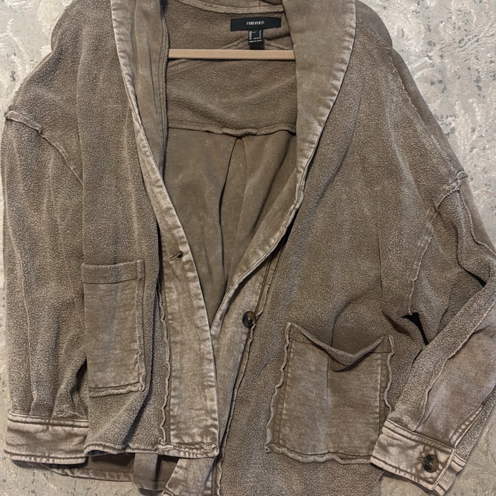 Forever 21 Tan Jacket